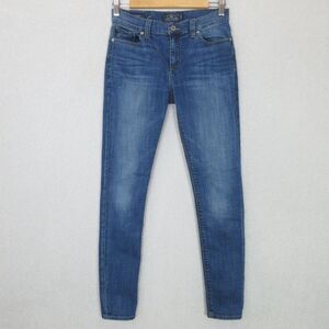 Lucky Brand Brooke Skinny Jeans Women Size 6/28 (28x30) Medium Blue Wash